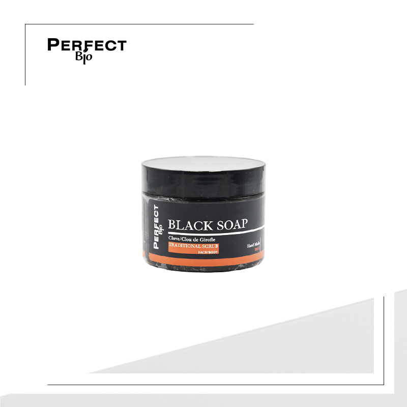 SAVON NOIR AU CLOU DE GIROFLE 190G – Perfect Bio